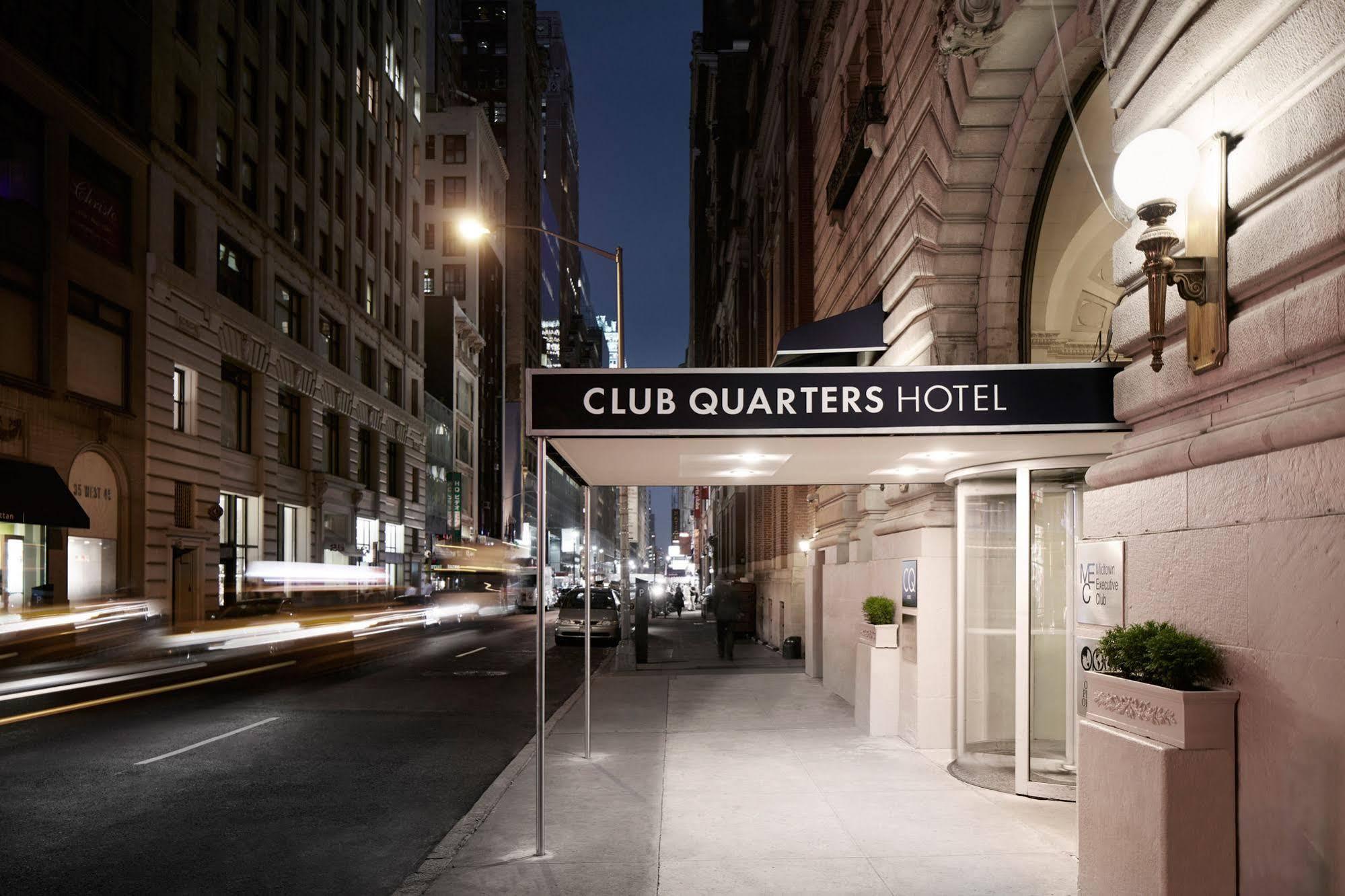 Club Quarters Hotel Times Square, New York Dış mekan fotoğraf